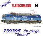 739395 Fleischmann N Electric Locomotive Vectron 383 003 of the CD Cargo - Sound