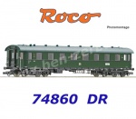 74860 Roco 1st class standard express train wagon, type A4üe, of the DR