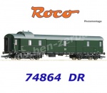 74864 Roco Standard baggage car type Pw4üe, of the DR