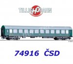 74916 Tillig  2nd Class Passenger Coach Ba, type Y, of the CSD