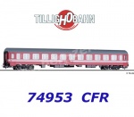 74953 Tillig Passenger Car 2nd Class Bmee Bautzen, of the CFR