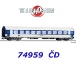 74959 Tillig 2nd class couchette coach Bc 841 type Y, of the CD