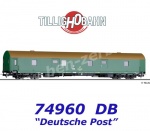 74960 Tillig Poštovní vůz řady Post me-bII/24,2, Deutche Post