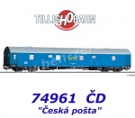 74961 Tillig Mail wagon "Ceska posta" of the CD