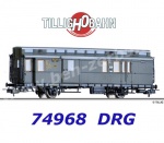 74968 Tillig Baggage Car with Post compartement Type PwPosti-34 of the DRG