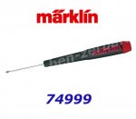 74999 Märklin Skrewdriver for Märklin screws 7599 and Piko screws 55298