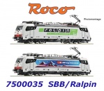 7500035 Roco Elektrická lokomotiva 186 909 l SBB Cargo International, SBB/RAlpin