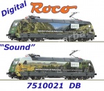 7510021 Roco Electric locomotive class 101 “Fahrtziel Natur”of the DB - Sound