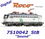 7510042 Roco  Electric locomotive 1142 613 of the Steiermarkbahn - Sound