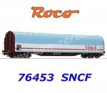 76453 Roco Nákladní vůz s posuvnou plachtou, 'Vittel' SNCF