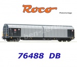 76488 Roco Four-axle sliding wall wagon, type Habbiins, of the DB