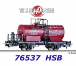 76537 Tillig Water tank car of the HSB (Harzer Schmalspurbahnen)