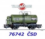 76742 Tillig Cisternový vůz  řady R "Kolínská rafinerie minerálních olejů, ČSD