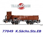 77049 Tillig Otevřený nákladní vůz řady Omk, K.Sächs.Sts.EB