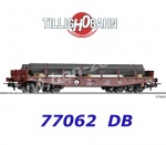 77062 Tillig Flat car Type Rmms 662 vith load of steel profiles, DB