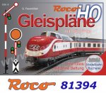 81394 Roco Kniha: Plány kolejišt pro ROCO Line, H0 (německy)