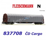 837708 Fleischmann N Sliding tarpaulin wagon, type Rils, of the CD Cargo