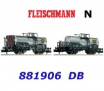 881906 Fleischmann N Set of 2 Tank Car “BP” of the DB