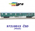 97210015 Igra Caboose type DFa of the CSD (Plzen)