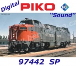 97442 Piko Dieselová lokomotiva řady SP 9000 "Originál", Southern Pacific - Zvuk