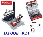 D100E Wilesco Experimental Steam Engine Kit with Science Project