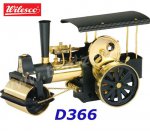 D366 00366 Wilesco Steam Roller Brass / Black