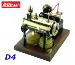D4 00004 Wilesco 2 Candles Steam Engine