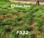 F532 Model Scene Grass mat - Premium line - Steppe green