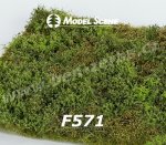 F571 Model Scene Grass mat - Wild Area with Bushes - spring