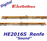 HE2016S Electrotren 4-pcs unit High-speed train Class 443 of the RENFE - Sound