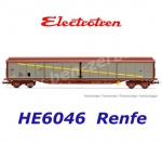 HE6046 Electrotren 4-axle sliding-wall wagon "JJPD" of the Renfe