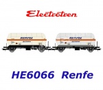 HE6066 Electrotren Set 2 cisternových vozů řady Zgkk, "REPSOL Butano",  RENFE