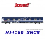 HJ4160 Jouef  Sleeping coach T2 TEN "Railtour" livery of the SNCB