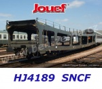 HJ4189 Jouef Car transporter DD DEV 66  of the SNCF