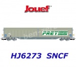 HJ6273 Jouef  4-axle sliding-walls wagon Habbiss, "FRET" of the SNCF