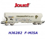 HJ6282 Jouef Cereal hopper wagon "Millet" with graffiti "Telefoot" of the F-MISA