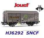 HJ6292 Jouef Covered wagon “80 years of JOUEF”  of the SNCF