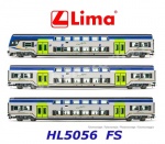 HL5056 Lima Set of 3 Vivalto coaches "DPR" livery of the FS Trenitalia