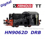HN9062D Arnold TT Shunting diesel locomotive Köf II of the DRB with DCC decoder