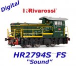 HR2794S Rivarossi Dieselová lokomotiva řady 245, FS - Zvuk