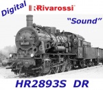HR2893S Rivarossi Steam locomotive 55 7254 of the DR - Sound