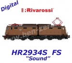 HR2934S  Rivarossi Elektrická lokomotiva řady E.645 1. serie, FS - Zvuk