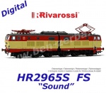 HR2965S Rivarossi Elektrická lokomotiva serie  E.656, FS - Zvuk