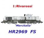 HR2969 Rivarossi Dieselová lokomotiva serie DE 18  Mercitalia S&T, FS