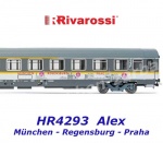 HR4293 Rivarossi 3-Unit Set  Passenger Coaches 2nd class Type UIC-Z 