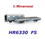 HR6330 Rivarossi  2-unit set maintenance wagons of the FS