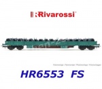 HR6553 Rivarossi Stake car Type Res loaded with coils of wire of the FS
