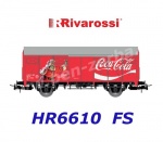 HR6610  Rivarossi  2-axle boxcar type Gs  "Coca-Cola" of the FS