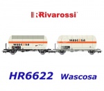HR6622 Rivarossi  Set dvou 2-nápravových cisternových vozů na plyn 