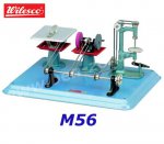 M56 Wilesco Plate with drilling machine, grinder, circular saw and countrshaft